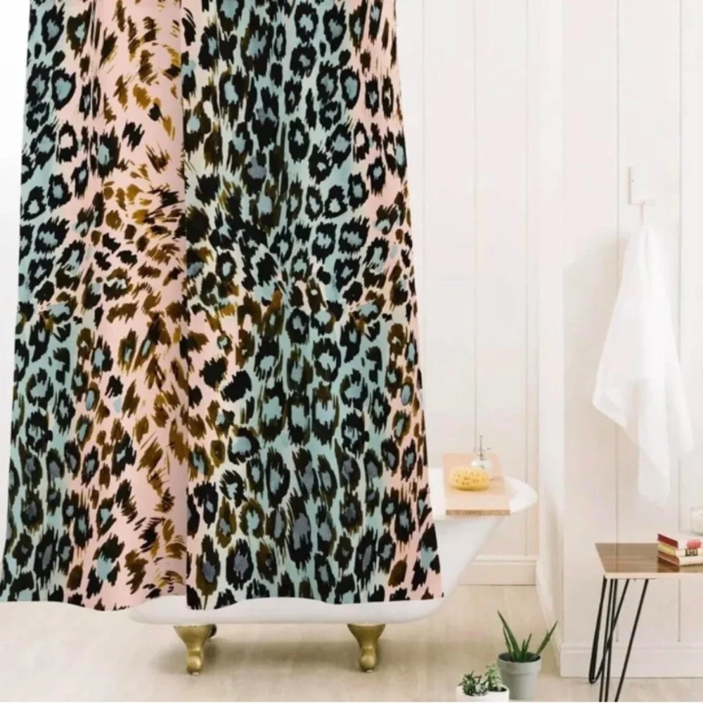 Leopard Print Shower Curtain